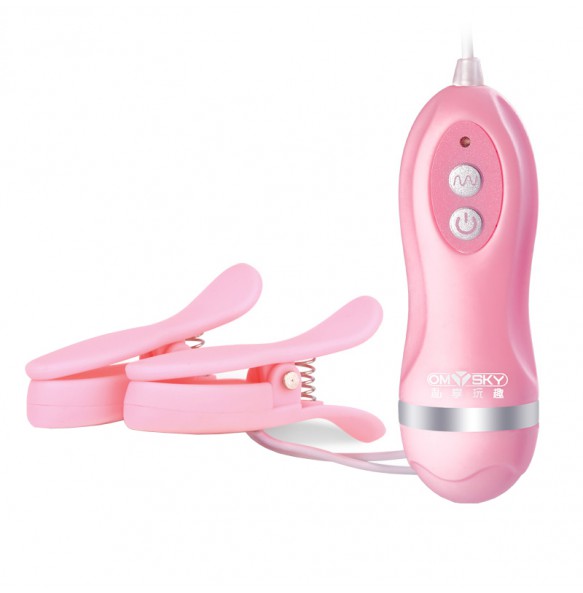 Taiwan OMYKEY Peak Excitement Breast Piching Massager (Pink)